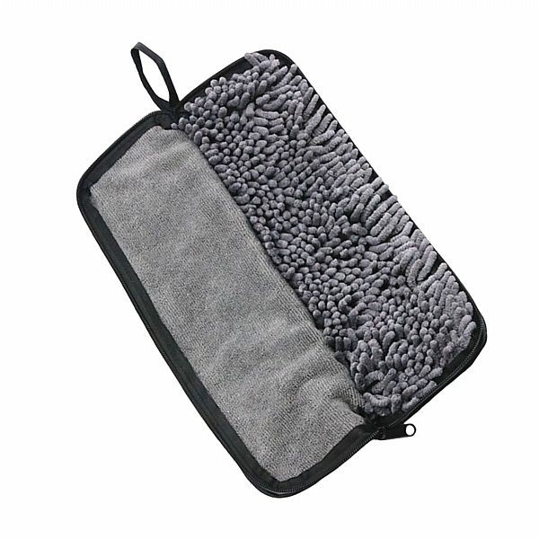 雪尼爾雨傘吸水收納包(黑色)1入【小三美日】 DS015664