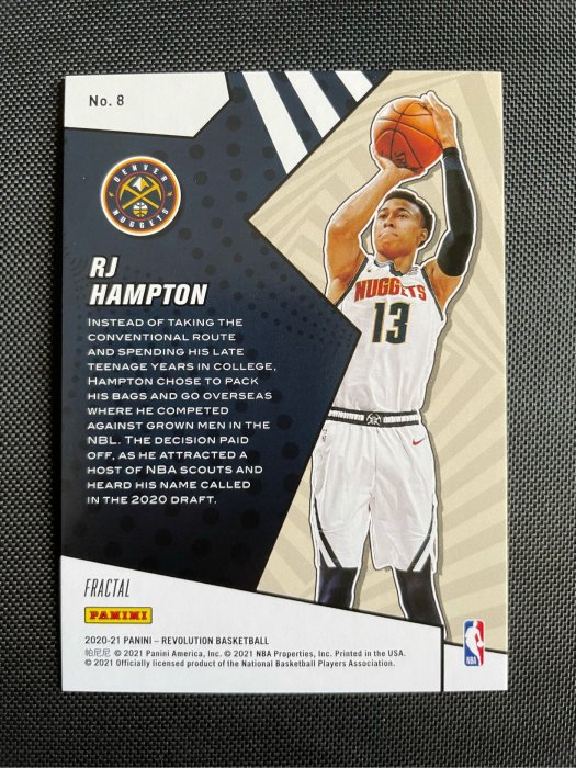 rj hampton nuggets jersey