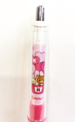 【震撼精品百貨】Rilakkuma San-X 拉拉熊懶懶熊~健握中性筆-粉愛心