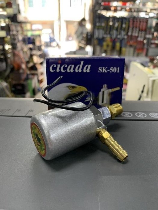 臺灣 鷹頭牌 SK-501 12V/24V共用 空氣喇叭開關 喇叭電磁閥 空氣喇叭電磁閥 CKS-501