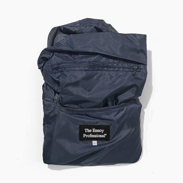 日本製ENNOY Packable Nylon Jacket 可收納夾克外套。太陽選物社