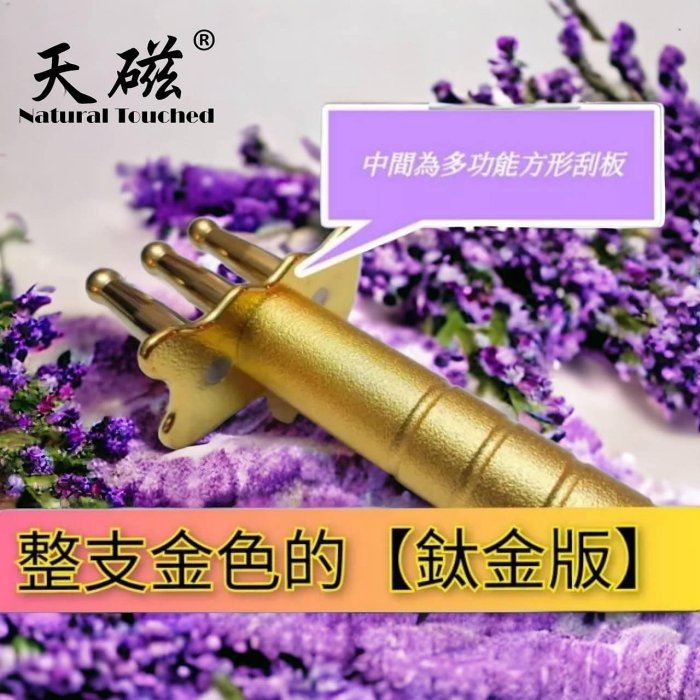 台灣專利】🇹🇼三代鈦合金版排酸棒約12500高斯負極經絡按摩棒磁力棒