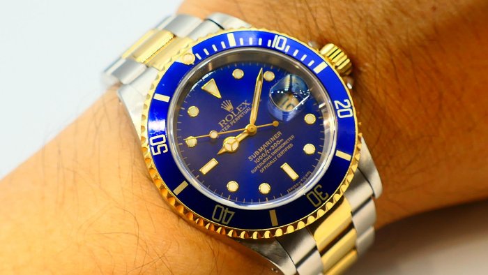 【超好價】罕見極美品T25藍面ROLEX勞力士16613盒單全16803 116613LB 116613參考