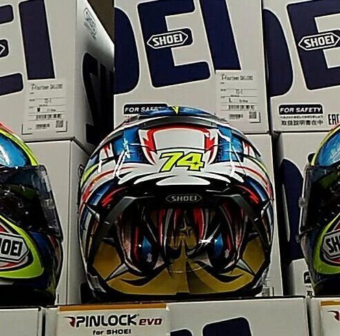 可分期SHOEI X-14 加藤大治郎SHOEI X14 加藤2019 經典回歸74號