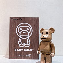 BE@RBRICK カリモク BAPE BABY MILO 400% 2021 庫柏力克熊 BE