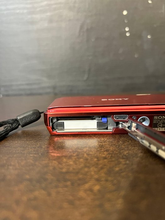 Sony Cyber-shot DSC-TX100V 索尼紅色數位相機CMOS 旗艦滑蓋附電池