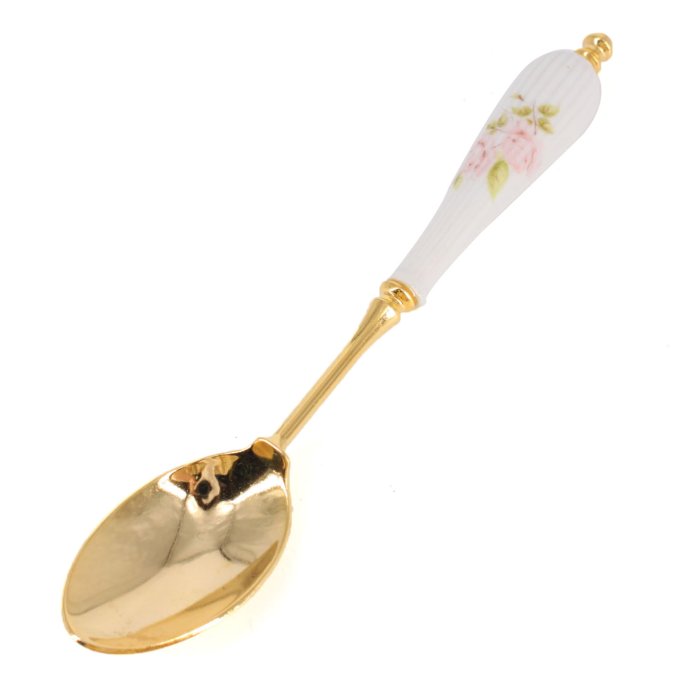 二手 日本imaue玫瑰 Many Rose琺瑯湯匙中-1 370200010961 再生工場 04