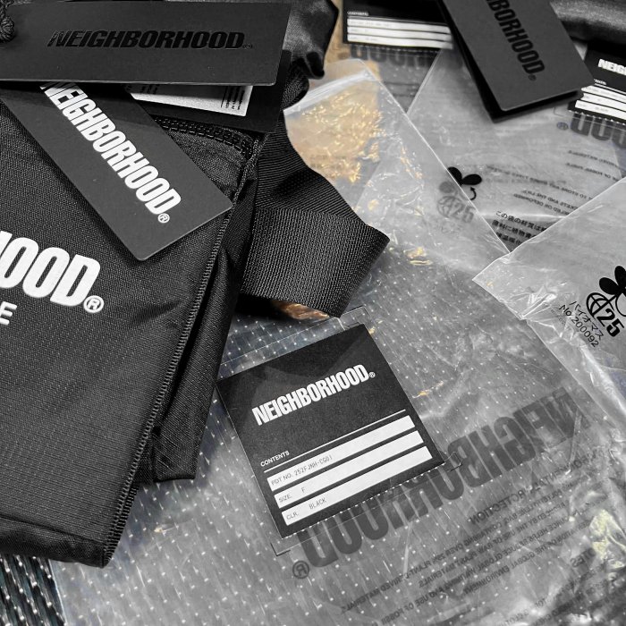 希望商店】NEIGHBORHOOD POCKETABLE BOSTON BAG 25AW 防撕裂可收納折疊