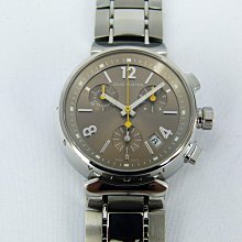 【時間迴廊】LOUIS VUITTON-LV路易威登(31/36mm) Q1322-三環石英計時腕錶(原廠盒)