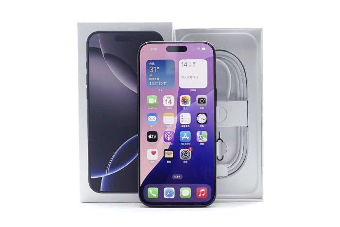 【台中青蘋果】Apple iPhone 16 Pro Max 黑色鈦金屬 256G 二手 6.9吋 蘋果手機 #97246
