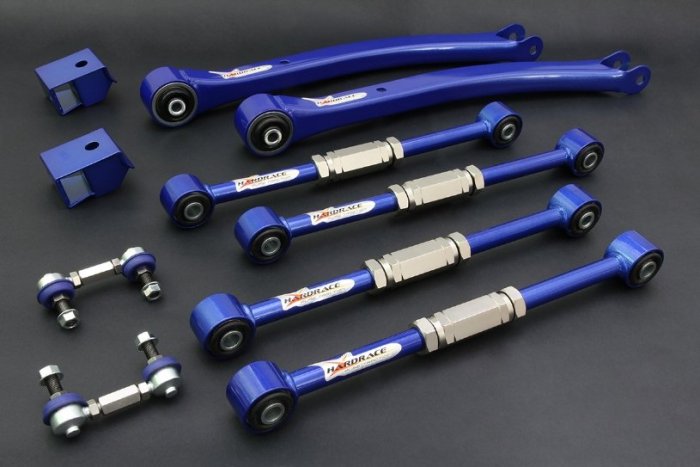 ☆光速改裝精品☆ HARDRACE IMPREZA GC8 GDB 魚眼 六連桿 {10件式}
