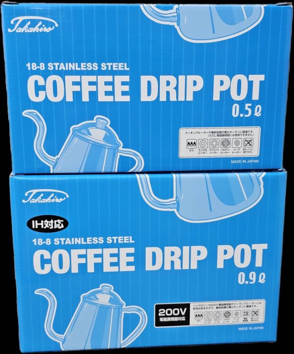 沐湛伍零貳】日本製Takahiro 標準版手沖壺細口壺0.5L / 0.9L | Yahoo拍賣