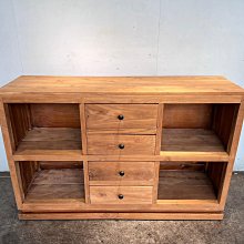 永茂全新二手家具電器*A121502*柚木餐櫃*大型家具 櫥櫃 電器櫃 展示櫃 收納櫃 書櫃 酒櫃 衣櫃 斗櫃