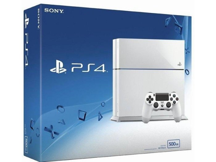 PS4主機500G厚機CHU1207 黑色/白色直購價3800元桃園《蝦米小鋪 PS4主機500G厚機CHU1207 黑色/白色直購價3800元桃園《蝦米小鋪