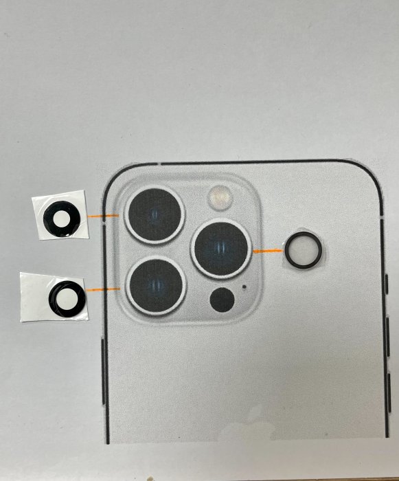 「舊愛換新」 iphone 13 pro max /iphone13promax 後鏡頭外玻璃鏡片 後鏡頭片 破裂 維修