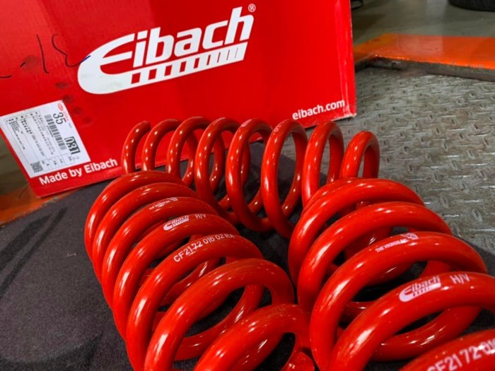 黃帝的店~PORSCHE CAYENNE E3~EIBACH SPORT LINE 短彈簧系列~降4C, MACAN亦有