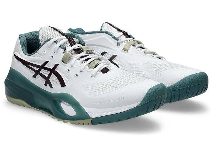 【曼森體育】ASICS 亞瑟士GEL-RESOLUTION X (2E) 男款 美網 寬楦 網球鞋 1041A487-104