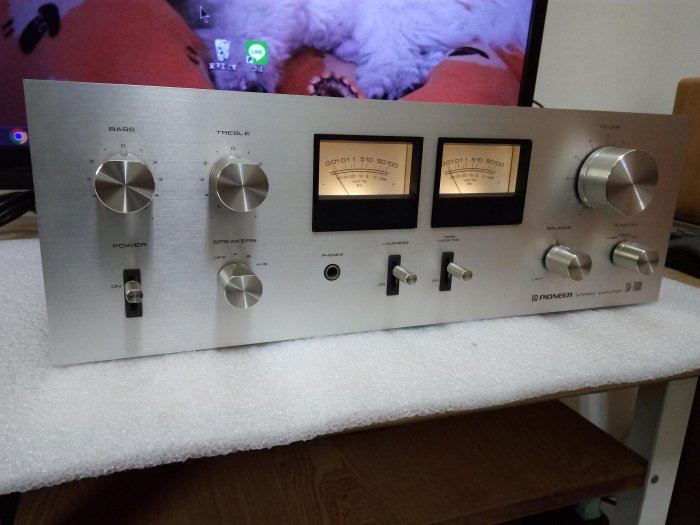 PIONEER SA-7600 先鋒古典雙錶擴大機日本製功能正常極新美品| Yahoo拍賣