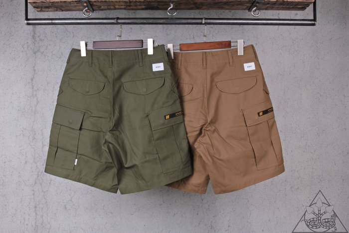 HYDRA】Wtaps Cargo Shorts / Cotton. Ripstop 春夏口袋短褲【WTS152
