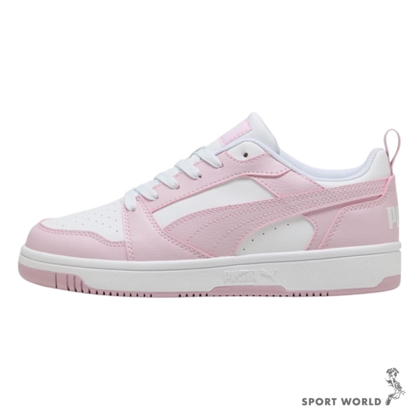 Puma 休閒鞋 女鞋 Rebound V6 Low 粉【運動世界】39232840