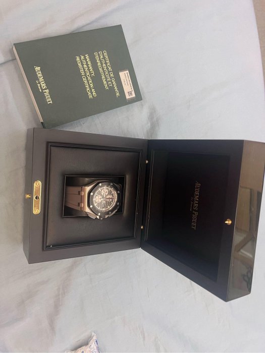 AUDEMARS PIGUET愛彼 皇家橡樹離岸型計時碼錶 AP 26400io