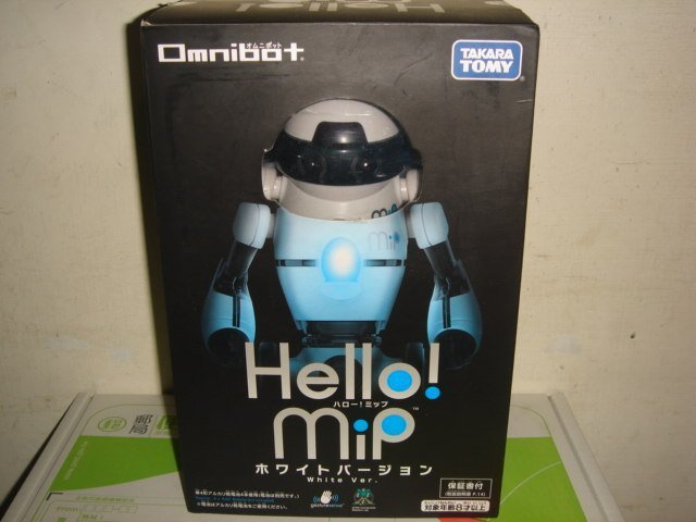 1戰隊TAKARA TOMY Omnibot HELLO! mip 智能機器人白色可APP遙控