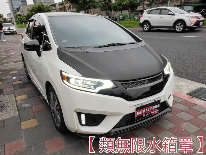 本田 Honda Fit3 Fit3.5 類無限水箱護罩 水箱護罩 水箱罩 亮黑款