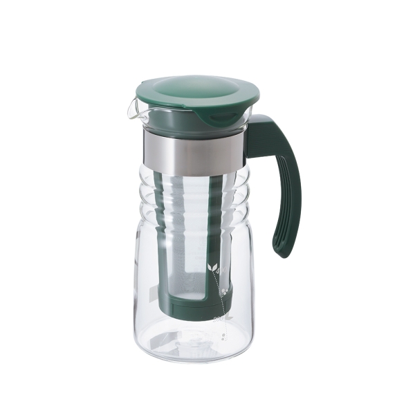 日本HARIO 迷你深綠苗冷泡茶壺700ml