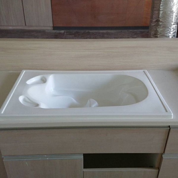 【麗室衛浴】BATHTUB WORLD H-089/H-089A 小人物迷你壓克力造型崁入浴缸 product lightbox image 4