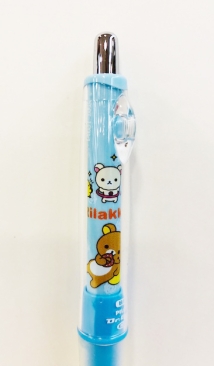 【震撼精品百貨】Rilakkuma San-X 拉拉熊懶懶熊~健握中性筆-藍黃