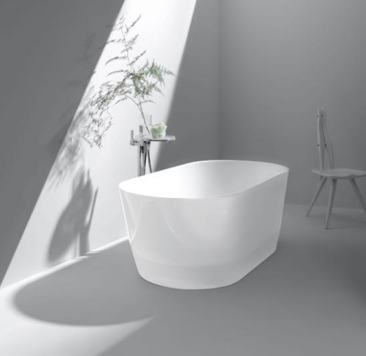 麗室衛浴】瑞士LAUFEN PRO 24395.2 原裝人造石獨立缸150*70*H59CM