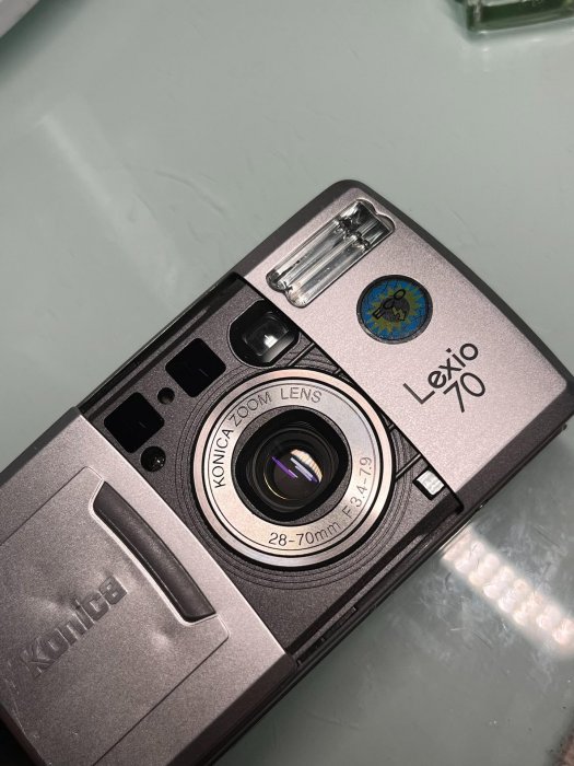 5717｜柯尼卡Konica Lexio 70 膠片相機mm變焦鏡頭成色還可以外觀有點