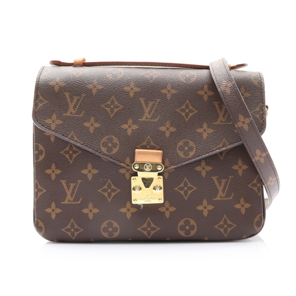 LOUIS VUITTON LV 路易威登 Pochette Metis 兩用包 棕色 原花帆布 M44875 【二手名牌BRAND OFF】