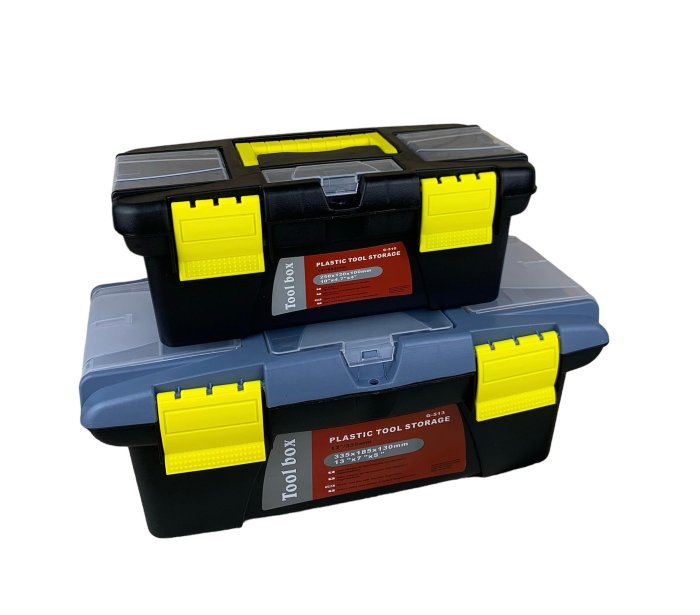 檸檬/I74」工具收納箱10吋13吋隨行工具箱分隔小箱零件箱零件盒零件收納