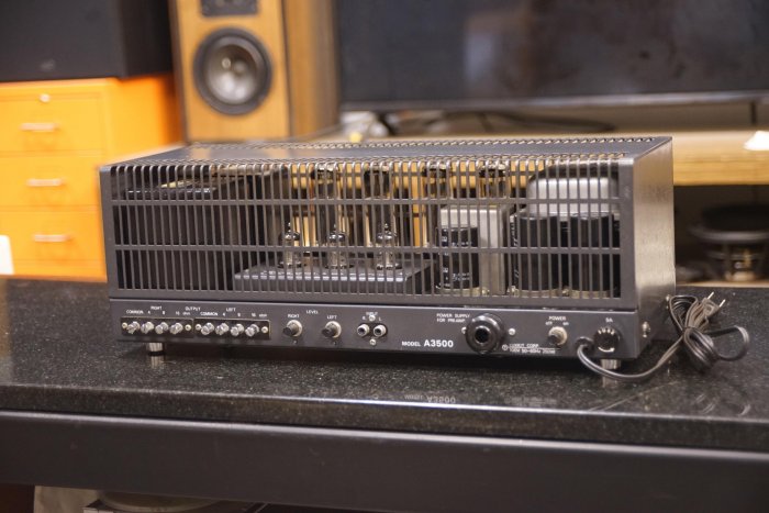 一元音響] 極品德律風根EL34 頂級經典銘品! LUXMAN A3500 真空管後級