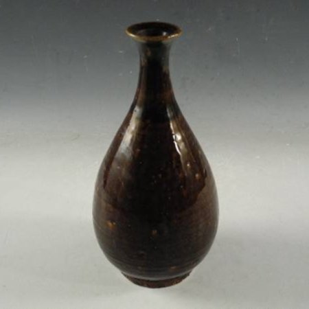 傑克典藏】宋元時期磁州窯系醬褐釉玉壺春瓶| Yahoo拍賣