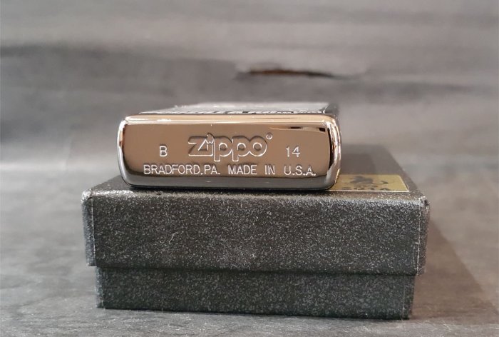 ONE*$1~日系ZIPPO*GODZILLA-60周年*怪獸之王《哥吉拉*紀念版》黑
