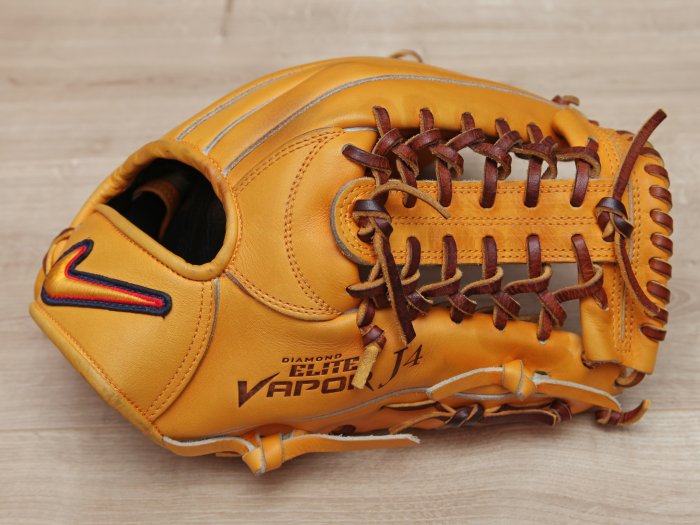 絕版NIKE BASEBALL DIAMOND ELITE VAPOR J4 攻牛舌網檔硬式內野棒球