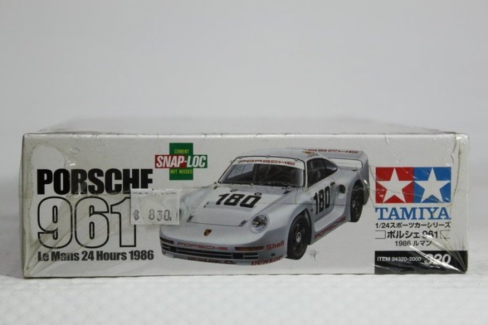 統一】TAMIYA《PORSCHE 961保時捷LE MANS 24 HOURS 1986》 1:24