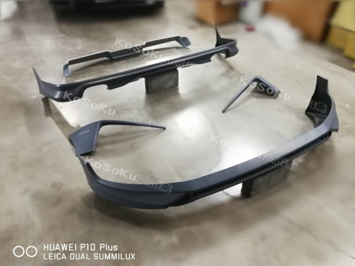 【KoSoKu 高速 】福斯 T6 VW 改ABT ABT 原廠 材質 前下巴 後下巴 尾翼 尾飾管 新上市