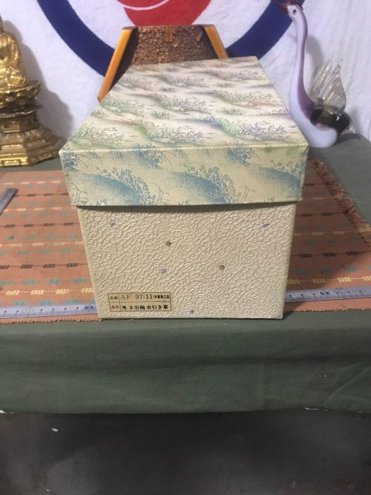嚴選日本會津塗漆器，大漆金時繪工法，五件裝精緻木盒收藏品會津塗大漆