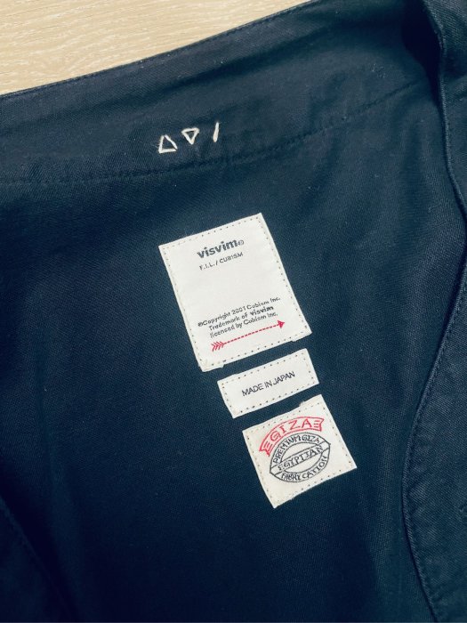 VISVIM FREE EDGE SHIRT Giza 高急棉size:1 黑色日本製| Yahoo拍賣