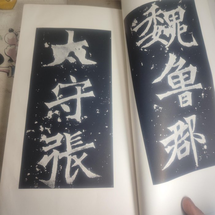 二玄社《張猛龍碑》1967年再版美品如新全套原封長35.5公分寬19公分古董