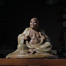 十八羅漢之開心羅漢石灣公仔陶瓷擺件！人物形象生動！ | Yahoo拍賣