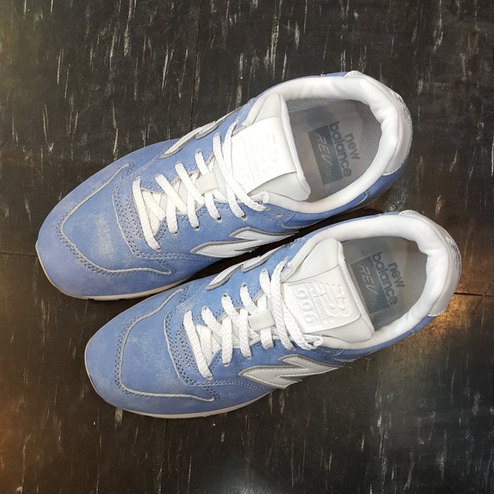 new balance nb 996 MRL996JX 藍色天空藍水藍色藍白刷白慢跑鞋75折優惠