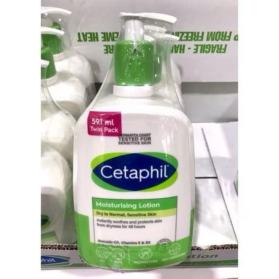 Costco好市多 Cetaphil 舒特膚溫和臉部身體滋潤乳液 591ml x 2入 body lotion
