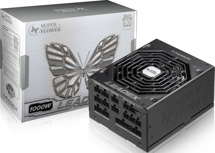 【中古・動作品】LEADEX TITANIUM 1000W LEADEX TITANIUM 1000W SUPER FLOWER