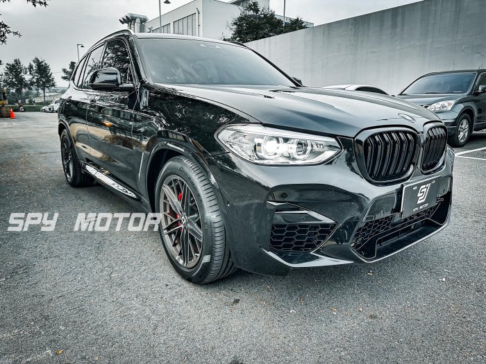 【SPY MOTOR】寶馬 BMW G01 X3 升級 X3M樣式前保桿 後保桿 前後輪弧 四出尾飾管