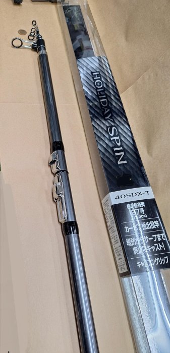 欣の店】SHIMANO HOLIDAY SPIN 輕量振出遠投竿27號405DX-T 岸拋遠投海