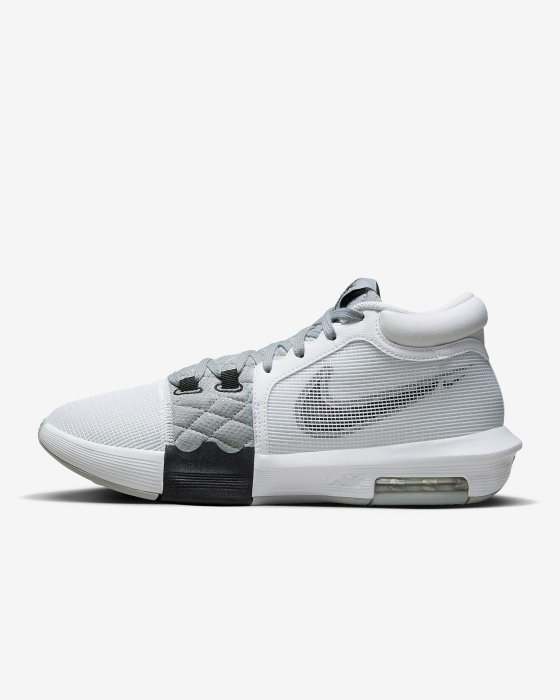 南🔥2023 12月NIKE Witness 8 EP 籃球鞋訓練氣墊網布男款白灰